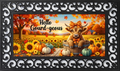 Hello Gourd-geous Highland Cow – Fall Outdoor Mat Insert