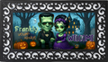 Frankly, You’re Always Welcome – Halloween Outdoor Mat Insert