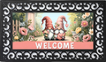 Valentine Gnome Welcome Outdoor Mat – Cute Garden Porch Decor