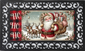 Ho Ho Ho Santa Mat Insert – Traditional Christmas Porch Decor