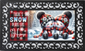 There’s Snow Place Like Home Snowman Mat Insert – Cute Winter Decor