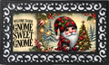 Welcome to Our Gnome Sweet Gnome Mat Insert – Whimsical Christmas Decor