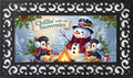 Chillin’ with My Snowmies Mat Insert – Cute Winter Porch Decor