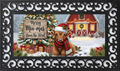 Merry Moo-mas from the Herd Mat Insert – Farm Christmas Porch Decor