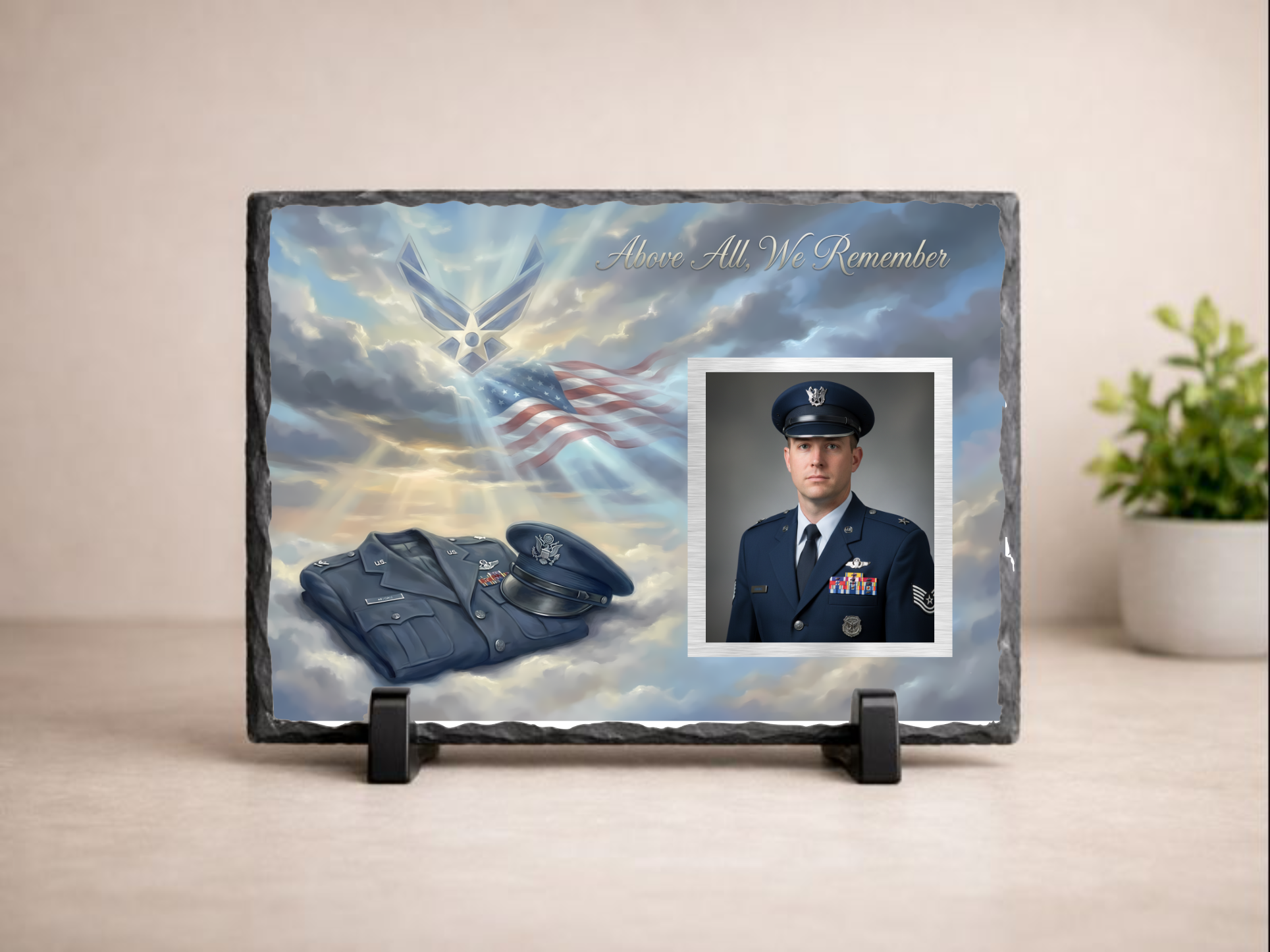 Above All We Remember Air Force Memorial Slate
